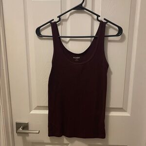 Old Navy Women's Dark Red Tank Top